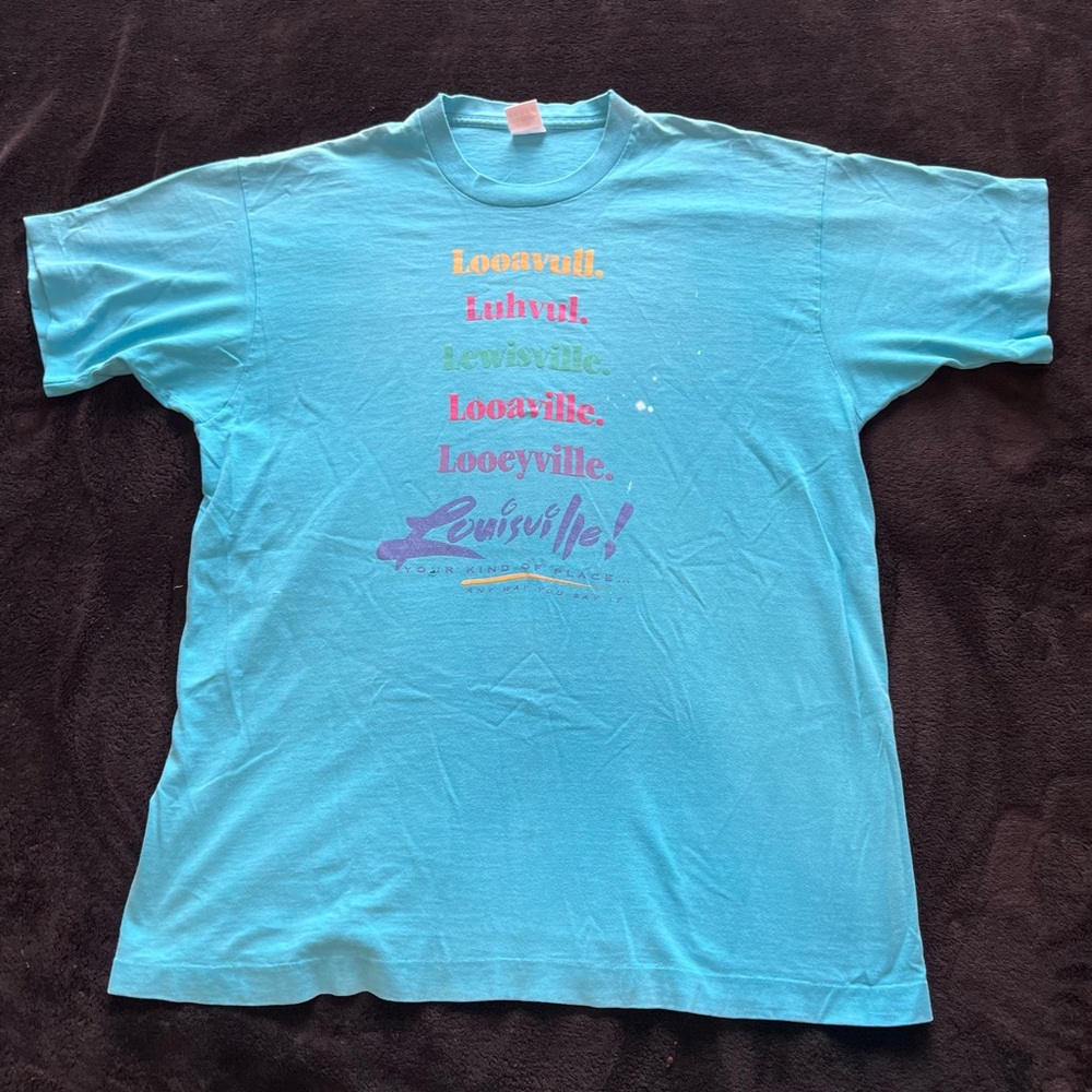 Vintage Louisville Kentucky “Your Kind of Place” T-Shirt Size XL